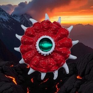 Golden Girl Dragon Queen Diecast Gemstone Shield By Galoob